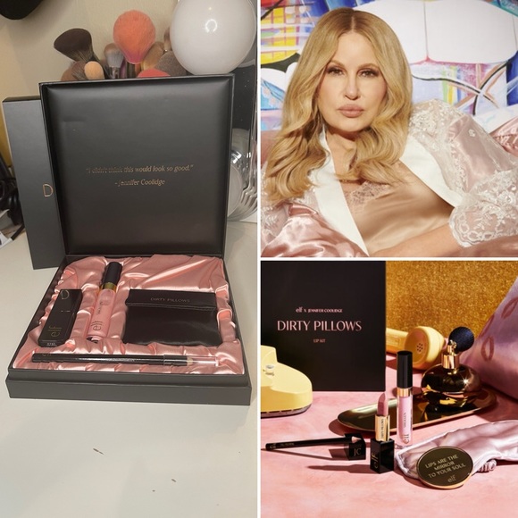 ELF Makeup Elf X Jennifer Coolidge Dirty Pillows Lip Kit Limited